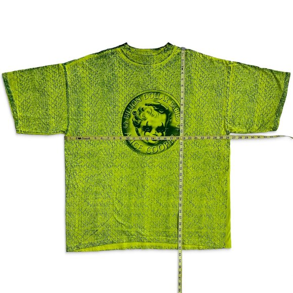 Alice Cooper- Vintage 1999 Tour- Million Dollar Babies Snakeskin Allover - Picture 8 of 10